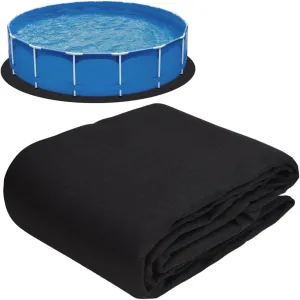 10 FT Pool Pad for Above Ground Pool, Pool Liner Pad Under Pool Mat for Above Ground Swimming Pools or Hot Tub Mat, Pool Ground Cloth Under Pool Padding Pool Ground Pad Above Ground Pool Pad