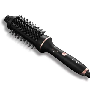1.5" Thermal Round Brush Heated, 12 Heat Settings Thermal Brush, Ionic Hot Round Brush Styler