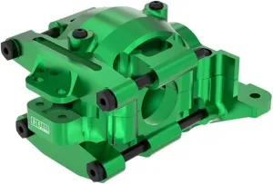 Aluminum 7075 Alloy Rear Upper and Lower Bulkhead for Traxxas 1:16 Mini Maxx 4WD 107154-1 / Mini XRT VXL-3S 108076-1 Monster Truck Upgrades - Green