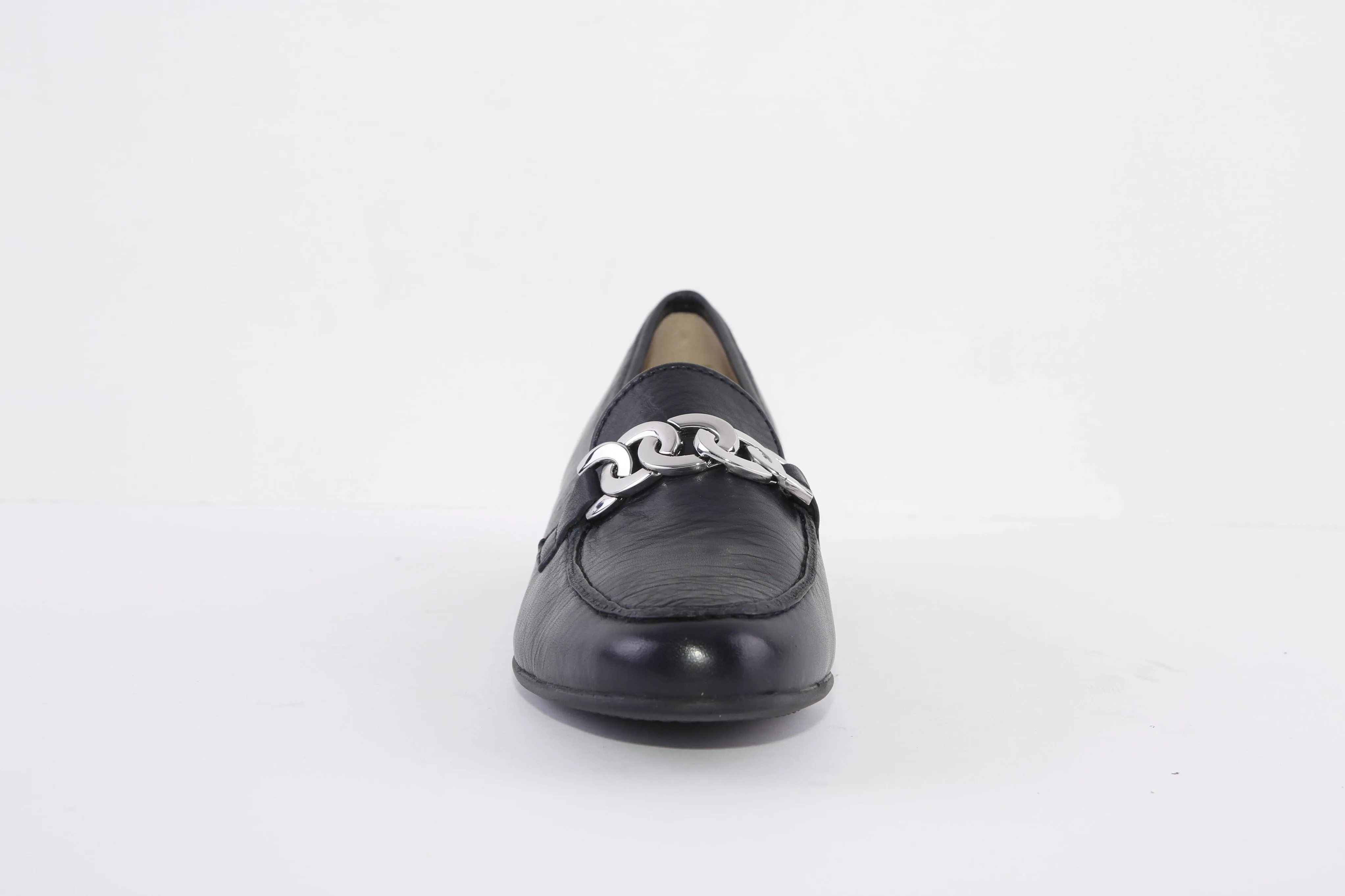ARA - 31214-02 LOW HEEL SLIP-ON SHOE - NAVY
