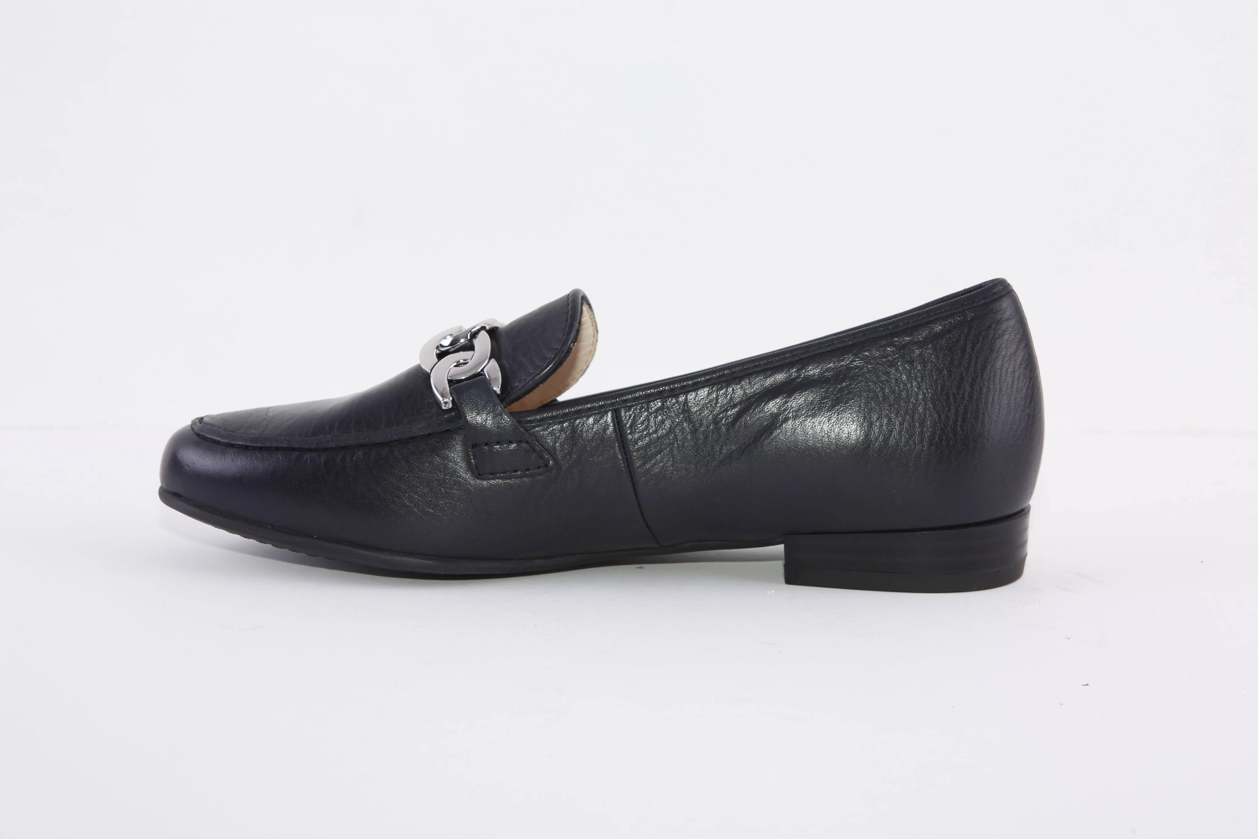 ARA - 31214-02 LOW HEEL SLIP-ON SHOE - NAVY