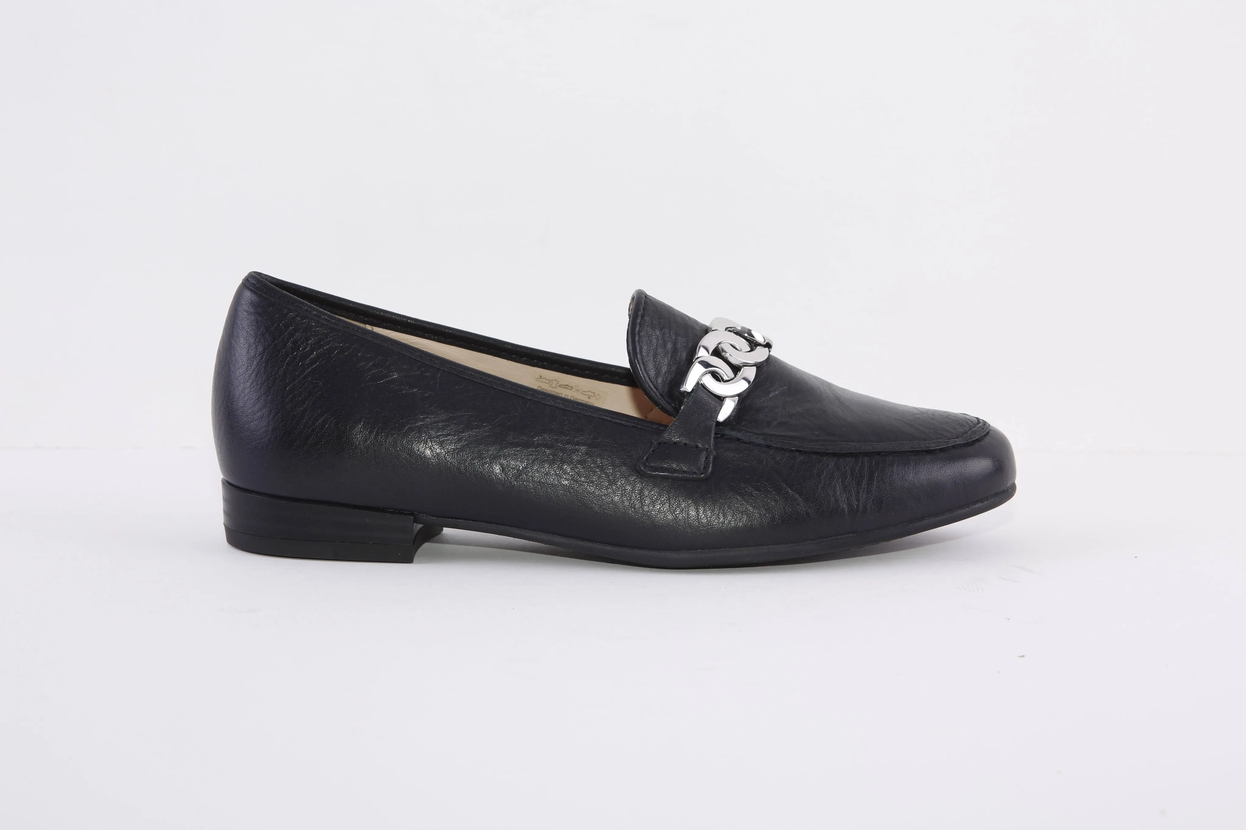 ARA - 31214-02 LOW HEEL SLIP-ON SHOE - NAVY
