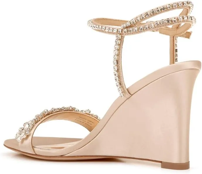 Badgley Mischka Women's Gali Wedge Sandal