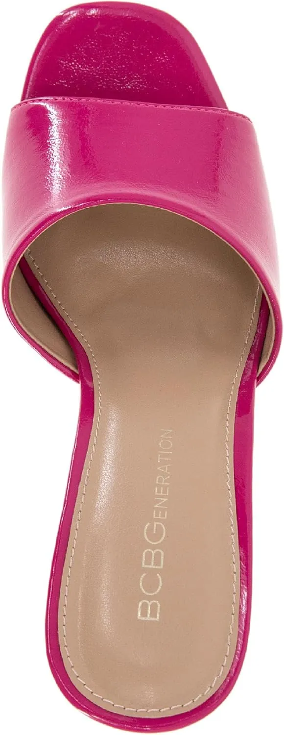 BCBGeneration Women's Glam Sliver Wedge Sandal