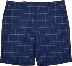 Ben Hogan Mens Peacoat Blue Window Plaid Performance Stretch Golf Shorts