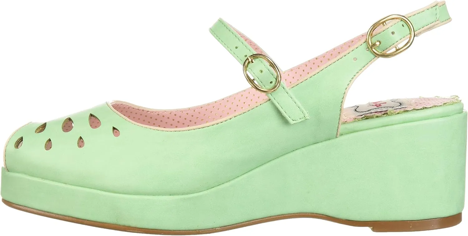 Bettie Page Women's Bp242-faye Wedge Sandal
