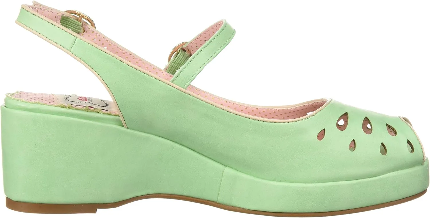 Bettie Page Women's Bp242-faye Wedge Sandal