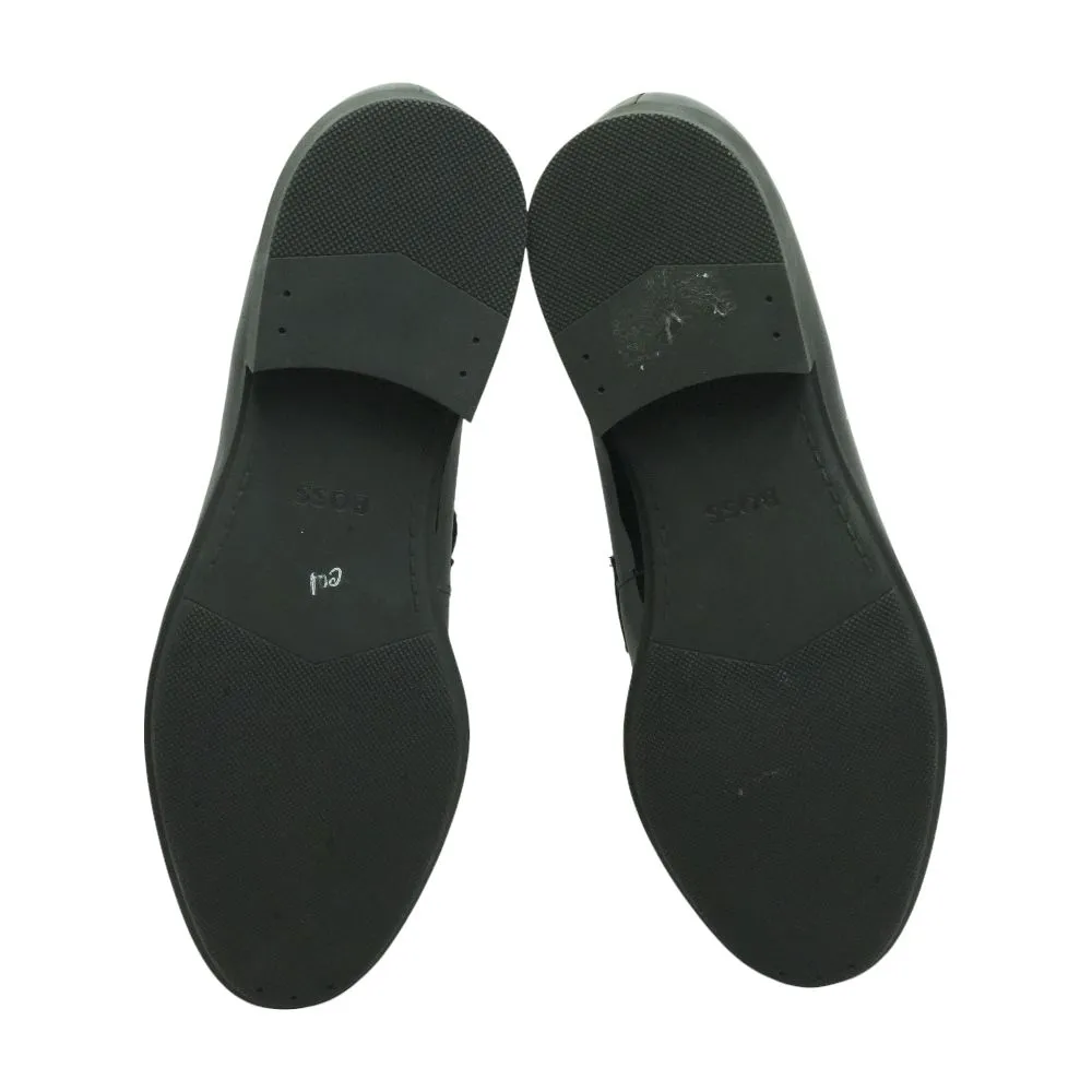 Black Patent Slip on Formal Loafer