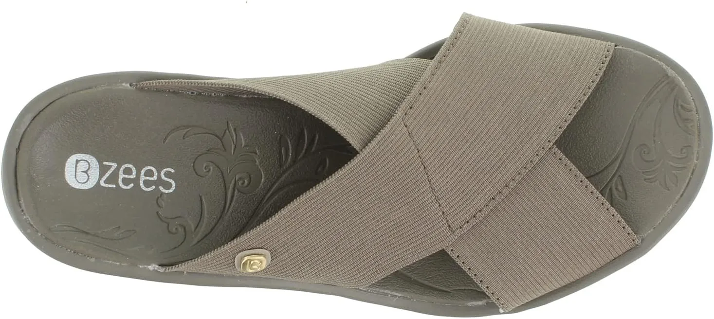 BZees Women's Desire Wedge Sandal