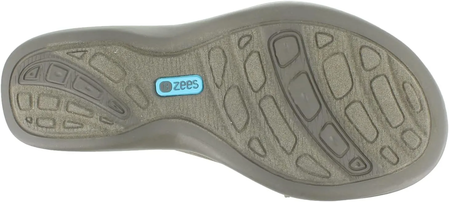 BZees Women's Desire Wedge Sandal