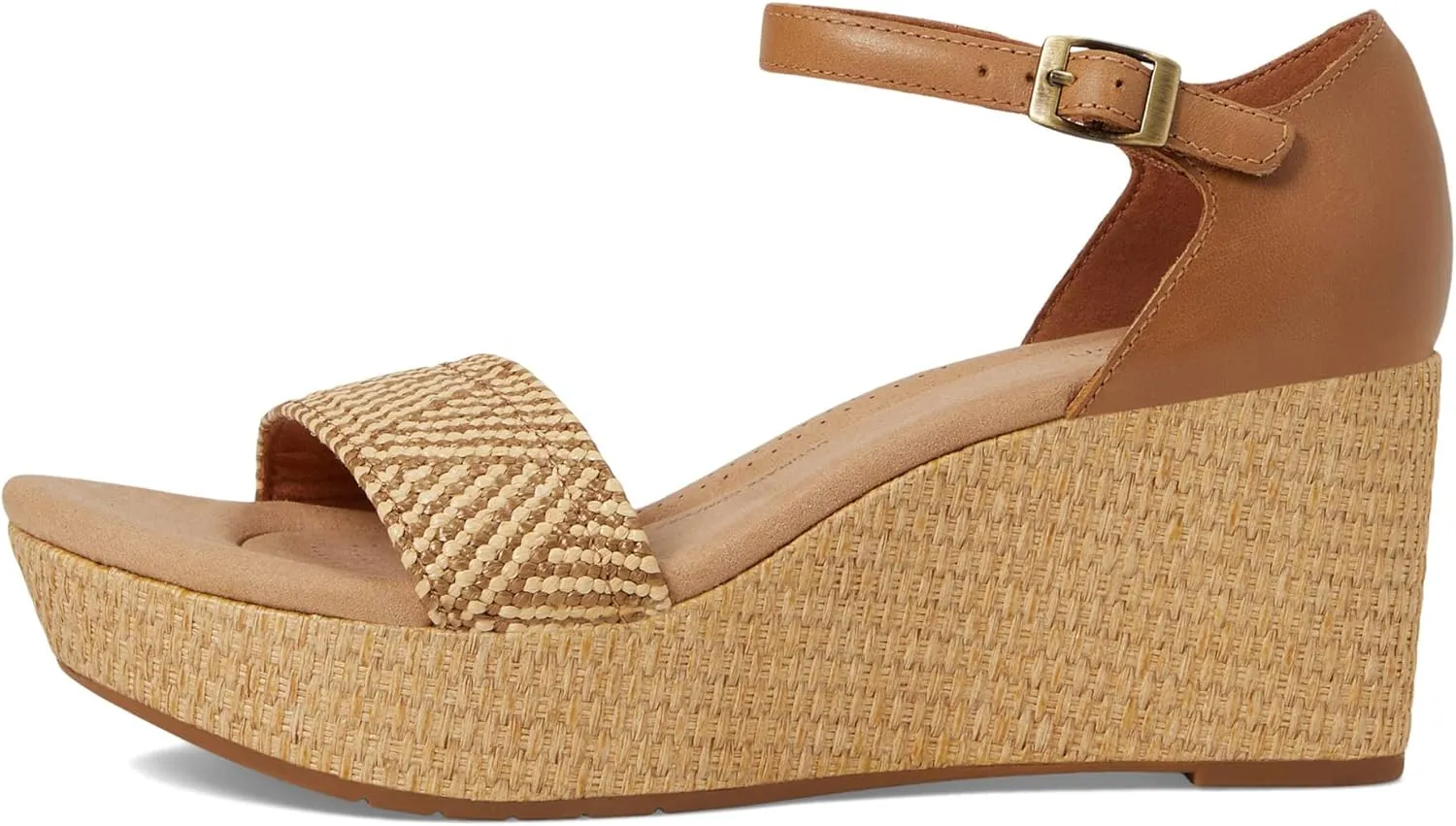 Clarks Women's Rose Ease Wedge Sandal