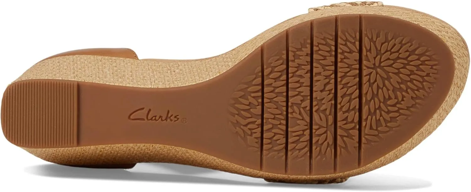 Clarks Women's Rose Ease Wedge Sandal