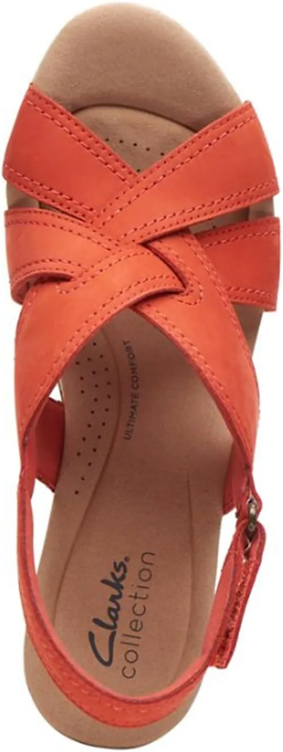 Clarks Women's Rose Way Wedge Sandal
