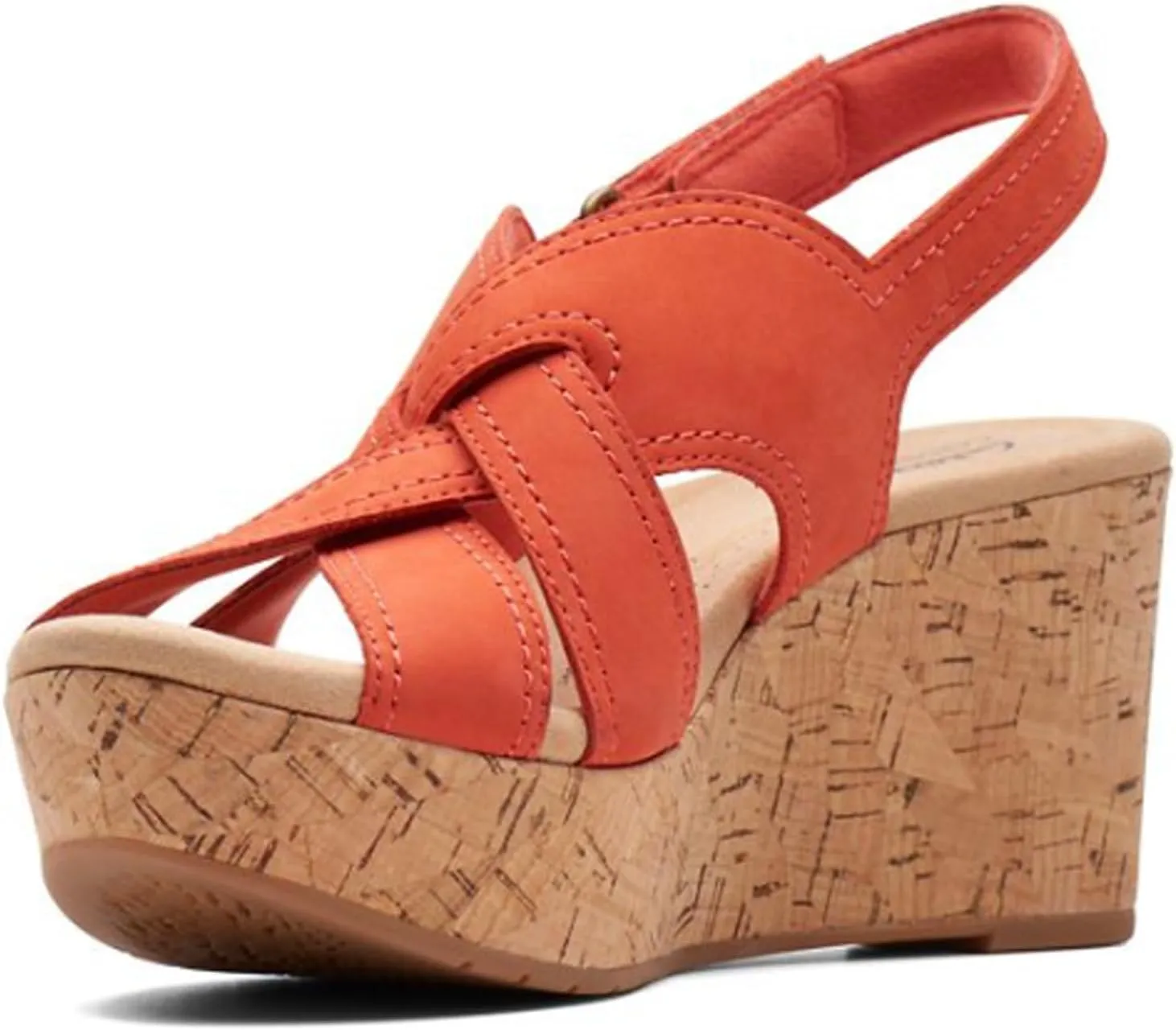 Clarks Women's Rose Way Wedge Sandal