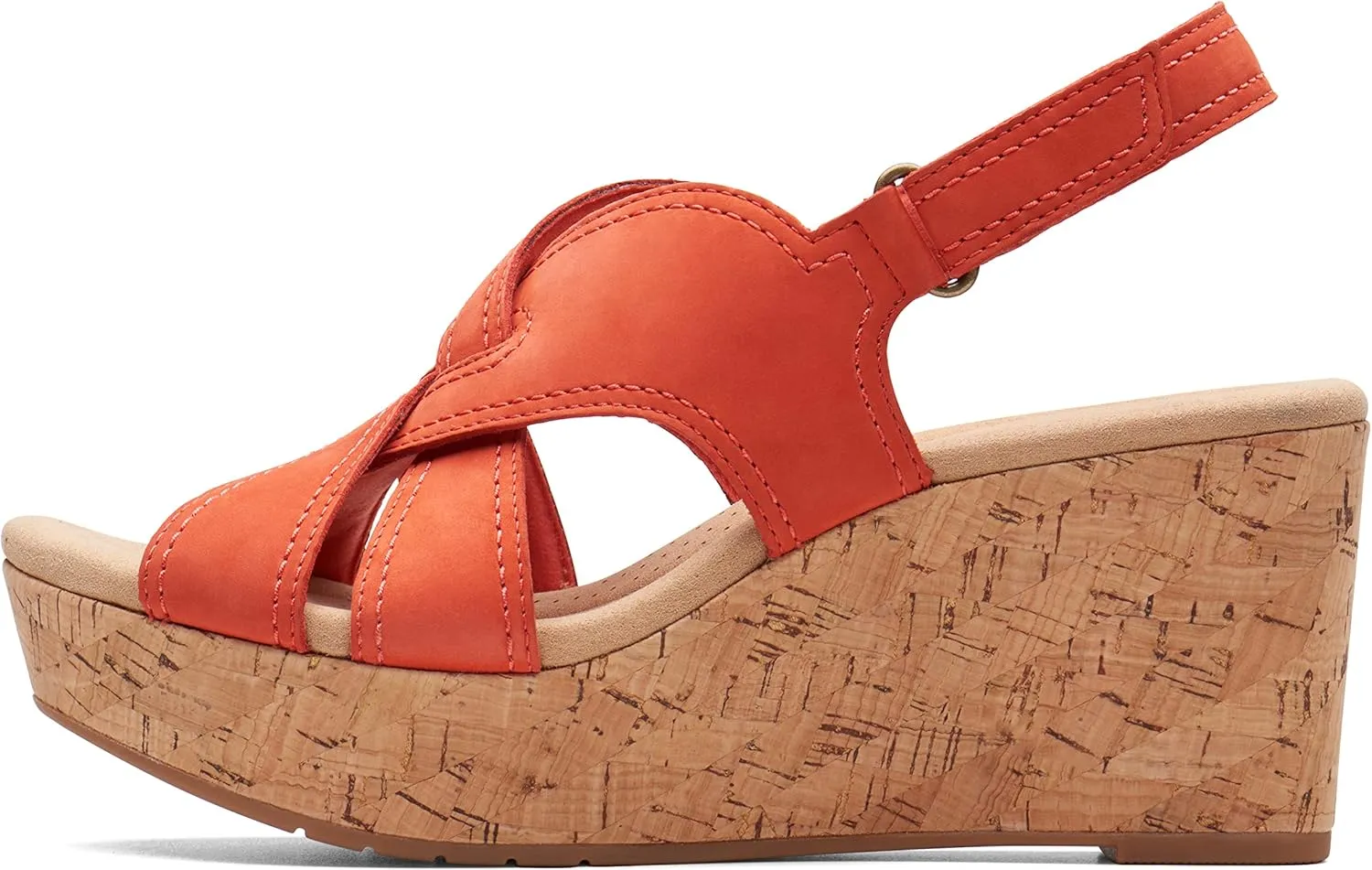 Clarks Women's Rose Way Wedge Sandal
