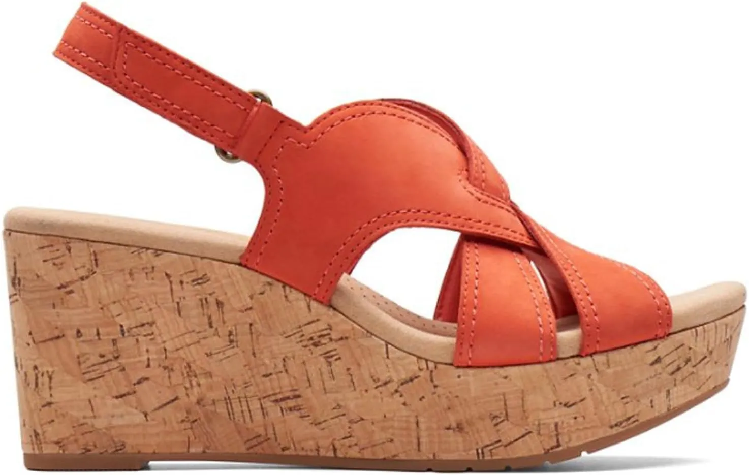Clarks Women's Rose Way Wedge Sandal