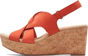 Clarks Women's Rose Way Wedge Sandal