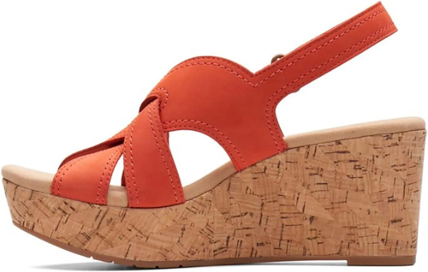Clarks Women's Rose Way Wedge Sandal
