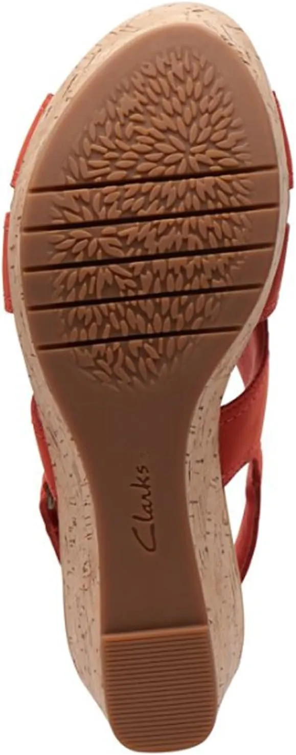 Clarks Women's Rose Way Wedge Sandal