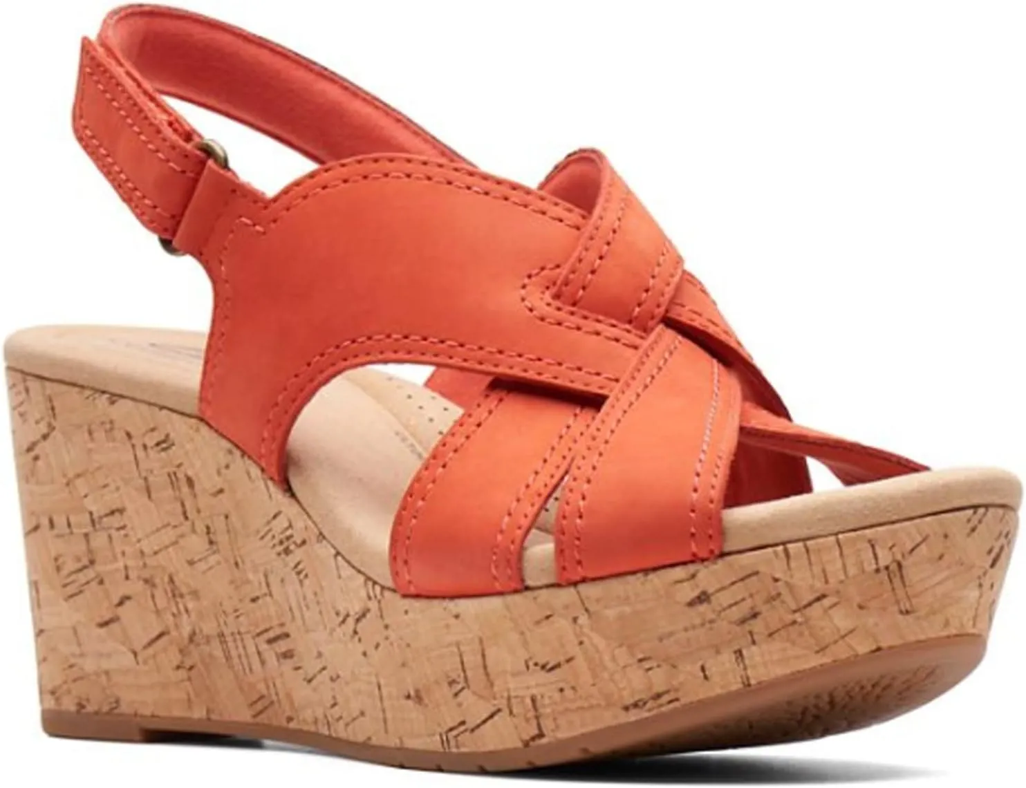 Clarks Women's Rose Way Wedge Sandal