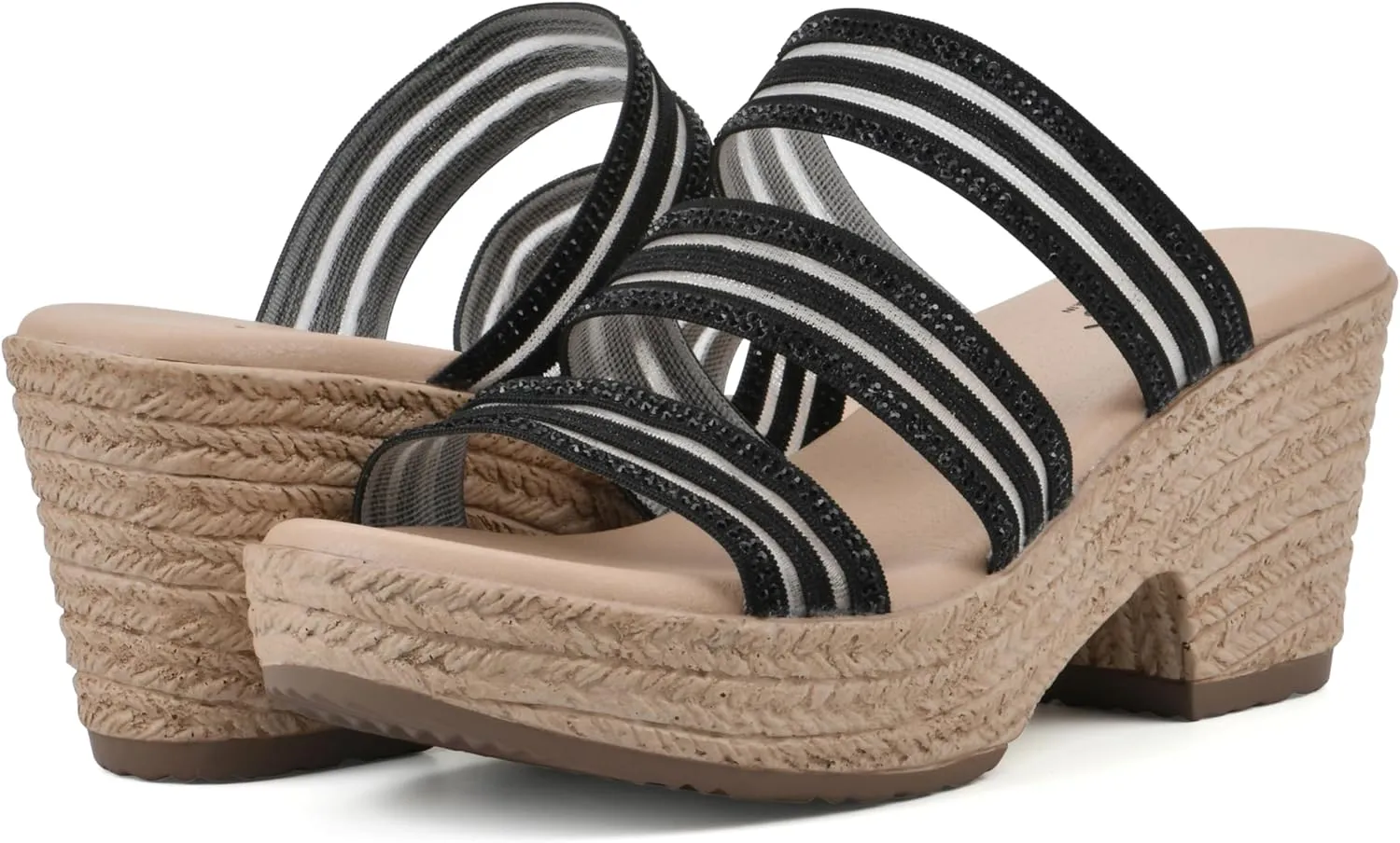 CLIFFS BY WHITE MOUNTAIN Women's Bianna Heeled Sandal