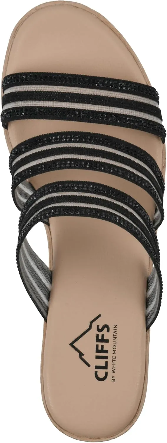 CLIFFS BY WHITE MOUNTAIN Women's Bianna Heeled Sandal