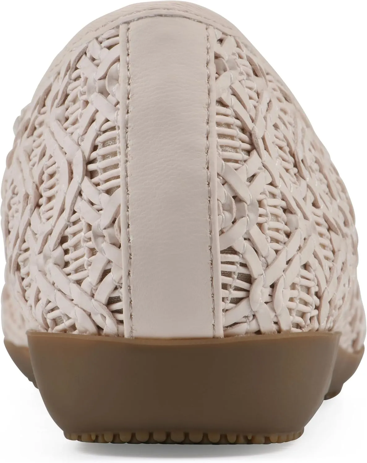 CLIFFS BY WHITE MOUNTAIN Women's Cariann Woven Ballet Flat