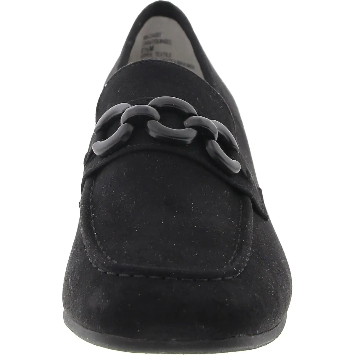 Cliffs by White Mountain Womens Quinbee Padded Insole Slip On Loafer Heels
