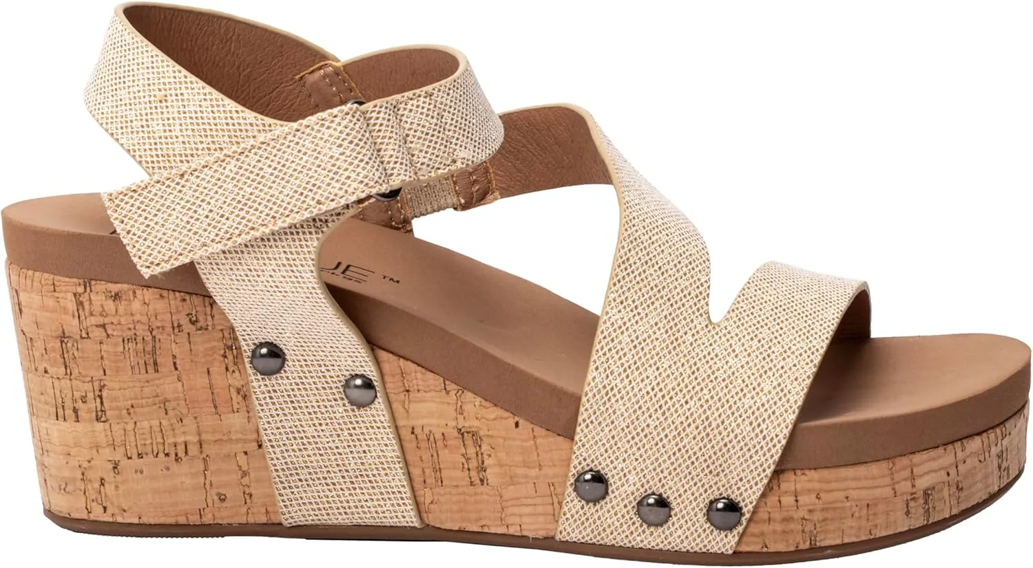 Corkys Footwear Women's Spring Fling 2.5in Wedge Sandal