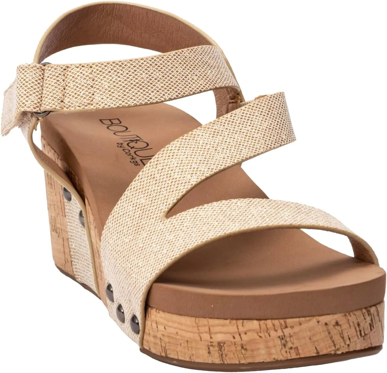 Corkys Footwear Women's Spring Fling 2.5in Wedge Sandal