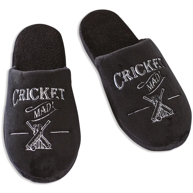 Cricket Mad Slippers