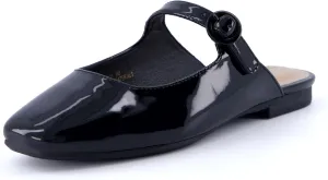 CUSHIONAIRE Women's Jackpot Mary Jane Mule  Memory Foam, Wide Widths Available