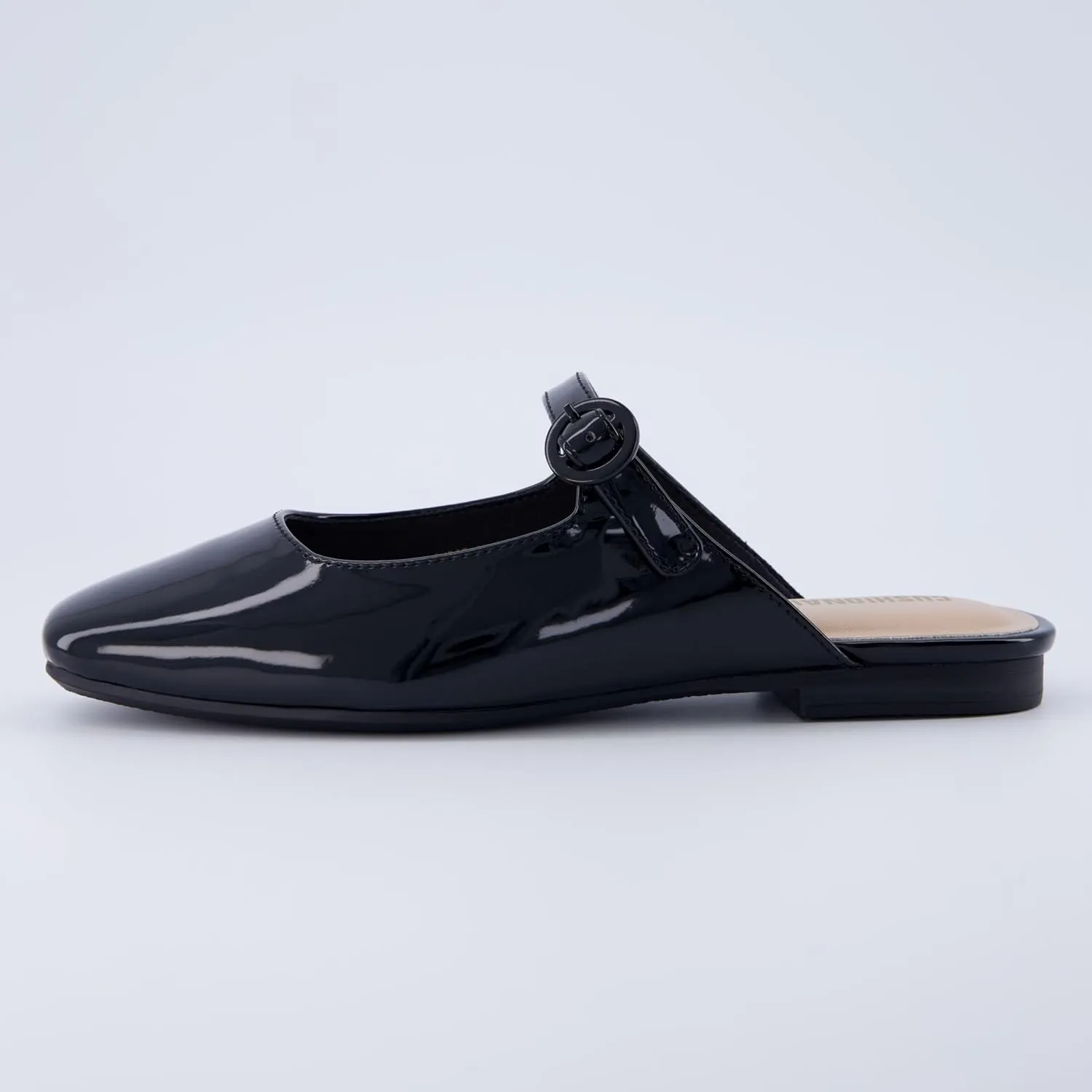 CUSHIONAIRE Women's Jackpot Mary Jane Mule  Memory Foam, Wide Widths Available