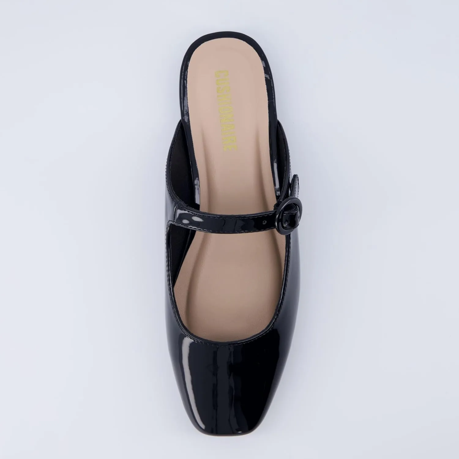 CUSHIONAIRE Women's Jackpot Mary Jane Mule  Memory Foam, Wide Widths Available