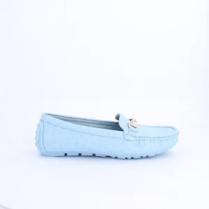 DORIS MOCCASINS -AQUA