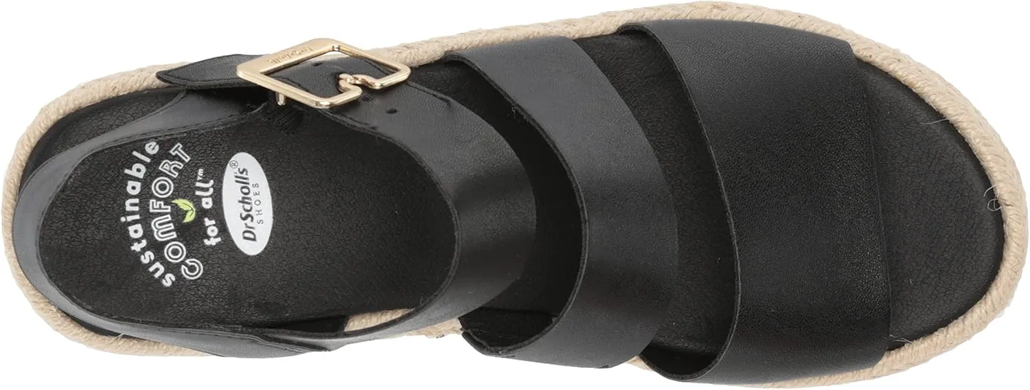 Dr. Scholl's Women's Once Twice Espadrille Platform Wedge Sandal