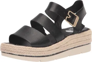 Dr. Scholl's Women's Once Twice Espadrille Platform Wedge Sandal