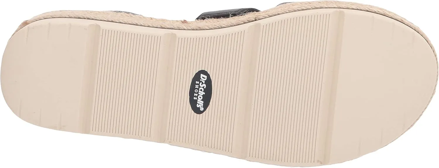 Dr. Scholl's Women's Once Twice Espadrille Platform Wedge Sandal