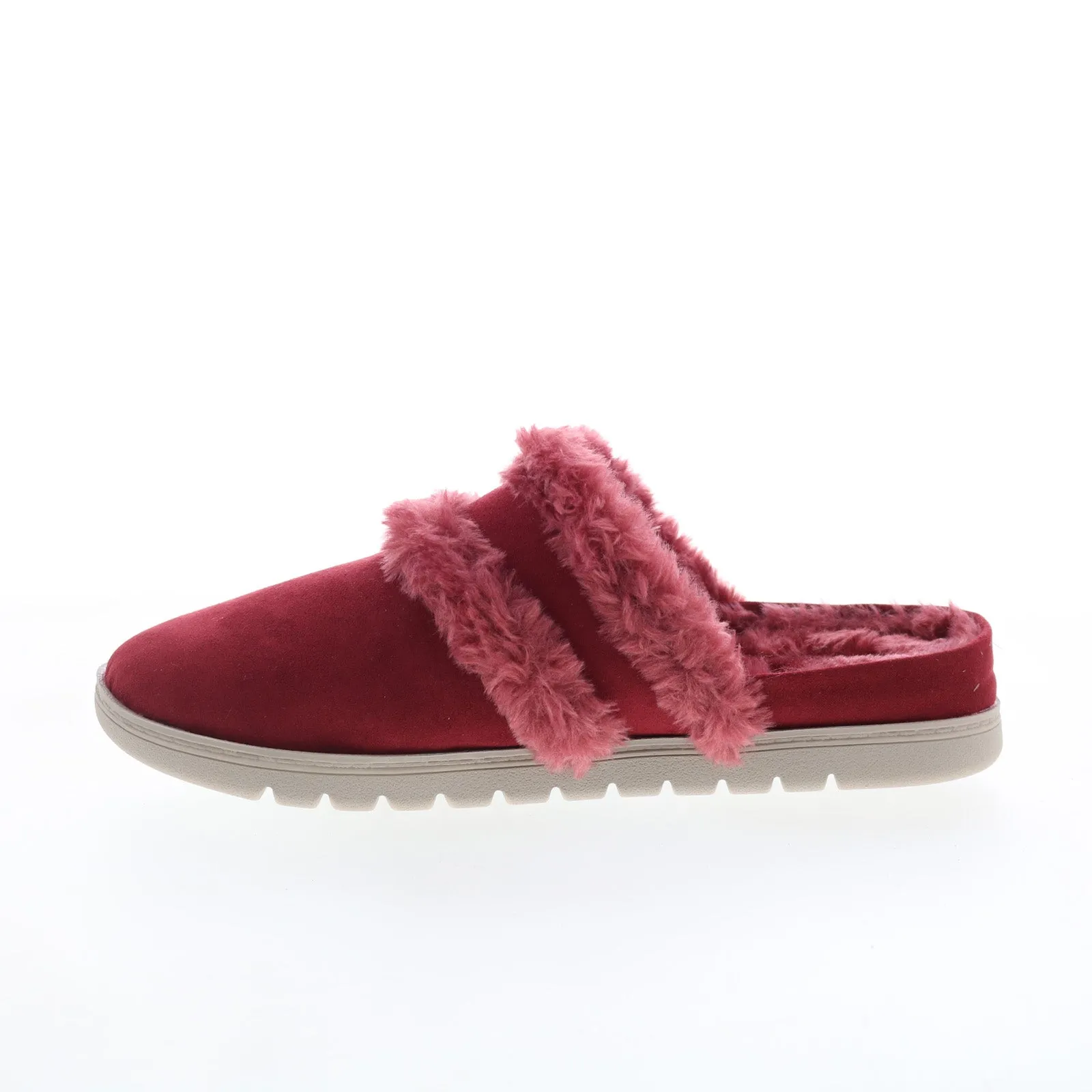 Easy Spirit Season 2 SESEASON2 Womens Red Canvas Mule Flats Shoes
