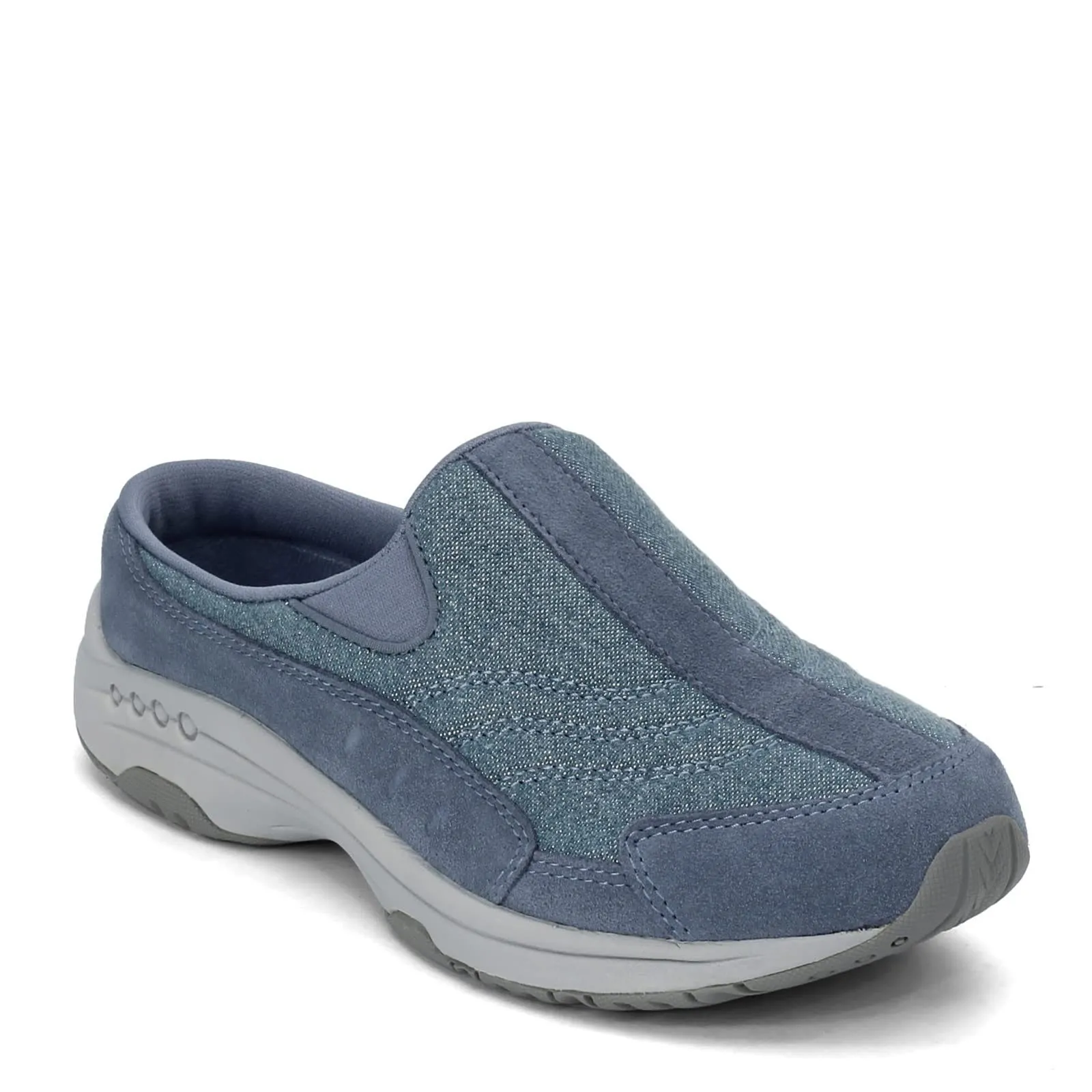 Easy Spirit Traveltime Mule Womens Slip On 10 BM US WhiteMultiTie Dye