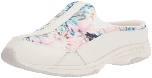 Easy Spirit Traveltime Mule Womens Slip On 10 BM US WhiteMultiTie Dye