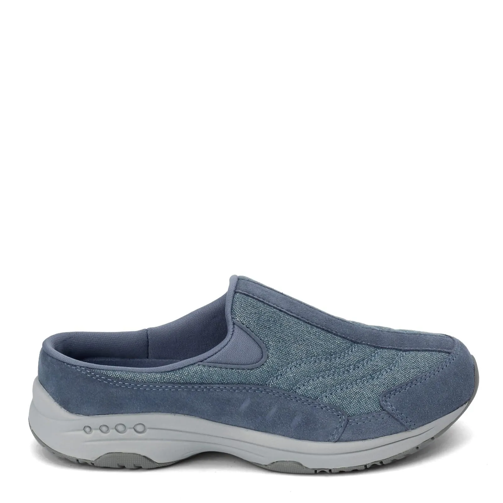 Easy Spirit Traveltime Mule Womens Slip On 10 BM US WhiteMultiTie Dye