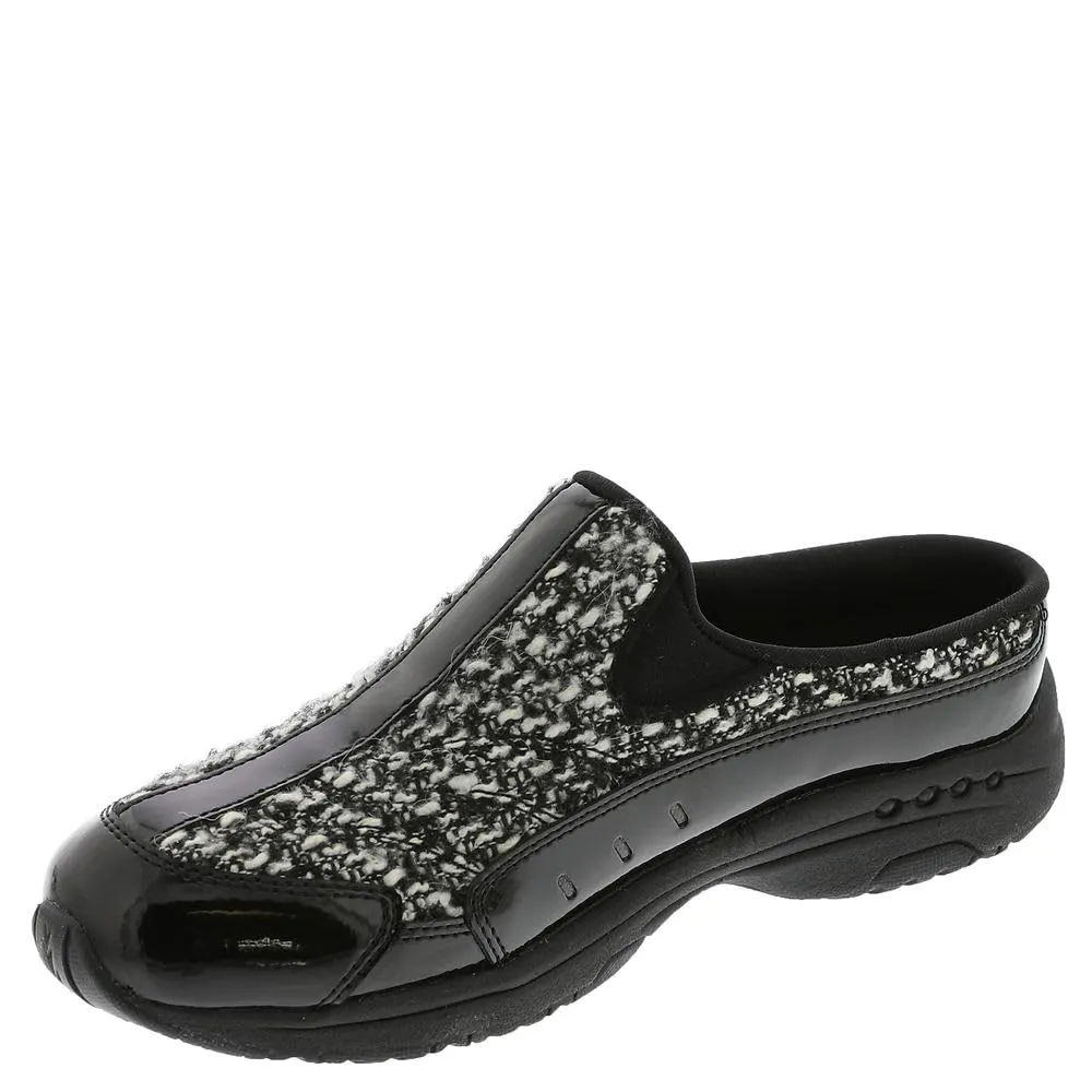 Easy Spirit Traveltime Mule Womens Slip On 8 BM US Dark BrownMulti