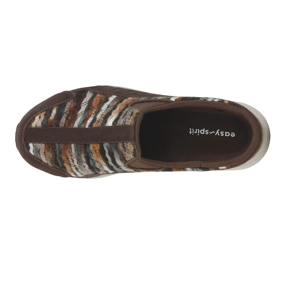 Easy Spirit Traveltime Mule Womens Slip On 8 BM US Dark BrownMulti