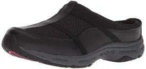 Easy Spirit Women's Argyle Mule, Black 001, 6 Wide
