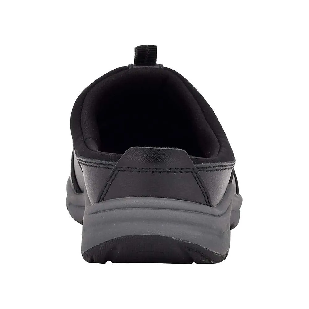 Easy Spirit Women's Argyle Mule, Black 001, 6.5