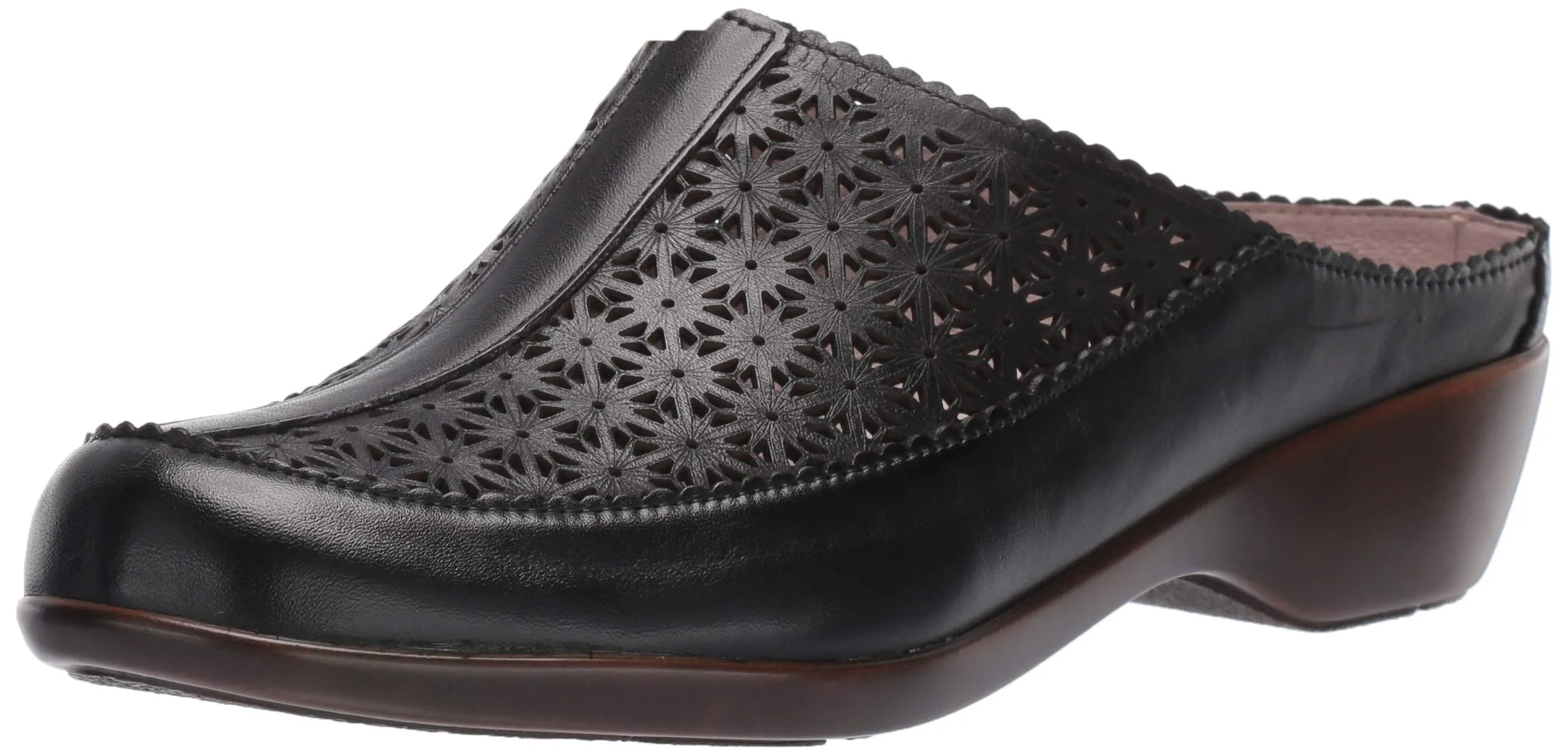 Easy Spirit Women's Dusk Mule, Black 001, 6.5