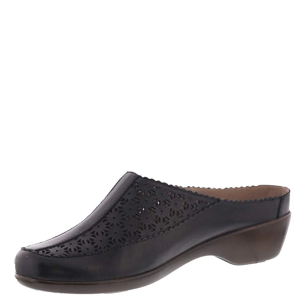 Easy Spirit Women's Dusk Mule, Black 001, 8 Wide