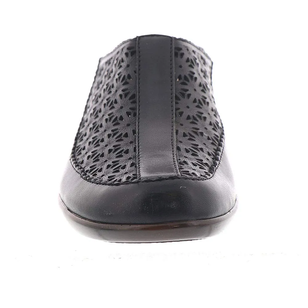 Easy Spirit Women's Dusk Mule, Black 001, 8 Wide