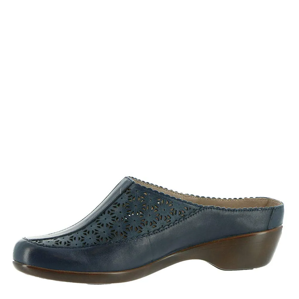 Easy Spirit womens Dusk Mule, Blue 400, 9 X-Wide US